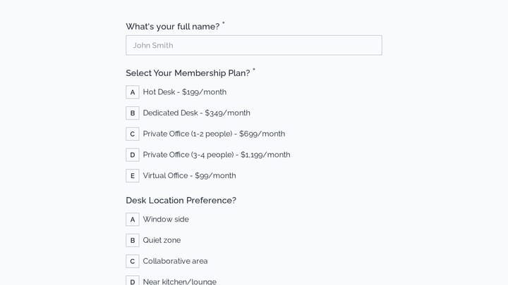 Membership Renewal preview