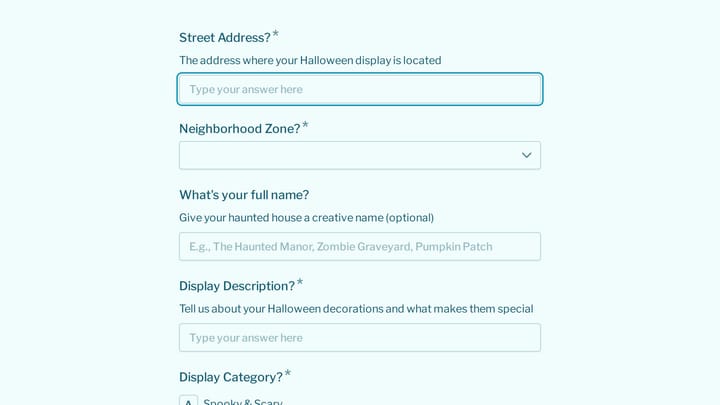 Halloween House Decorating Contest Entry preview
