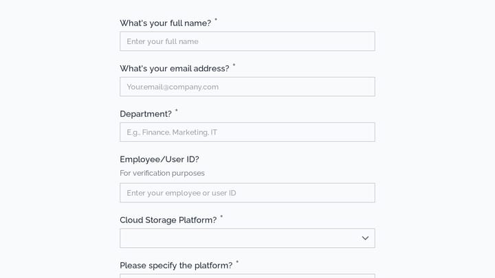 Cloud Storage File Metadata & Access Request preview