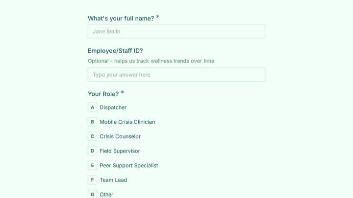Crisis Intervention Team Dispatcher Wellness Check preview