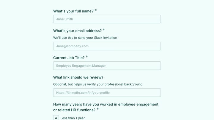 Join Our Employee Engagement Community preview