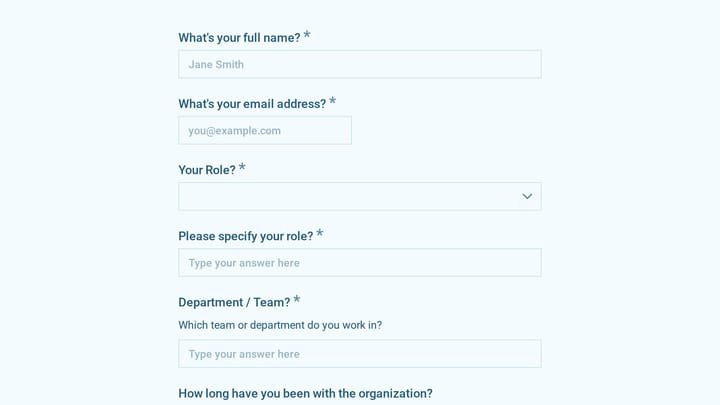 Agile Transformation Stakeholder Interview preview