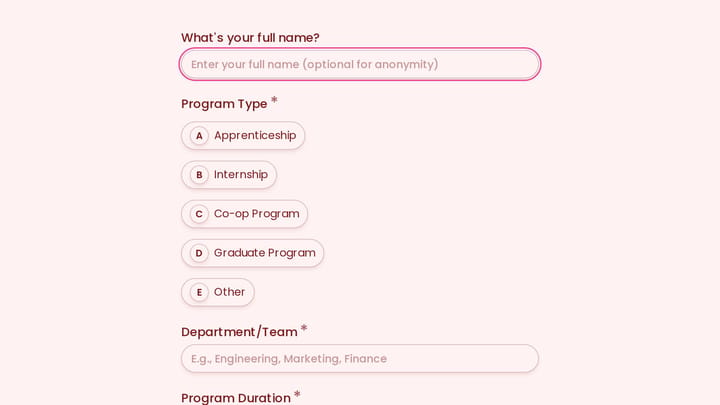 Apprenticeship & Internship Program Evaluation preview