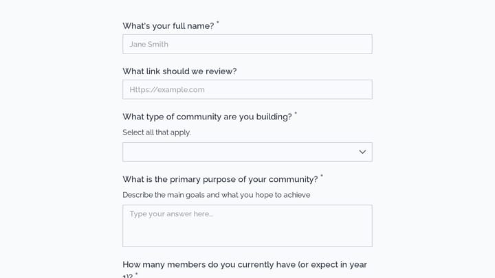 Community Management Platform Discovery preview