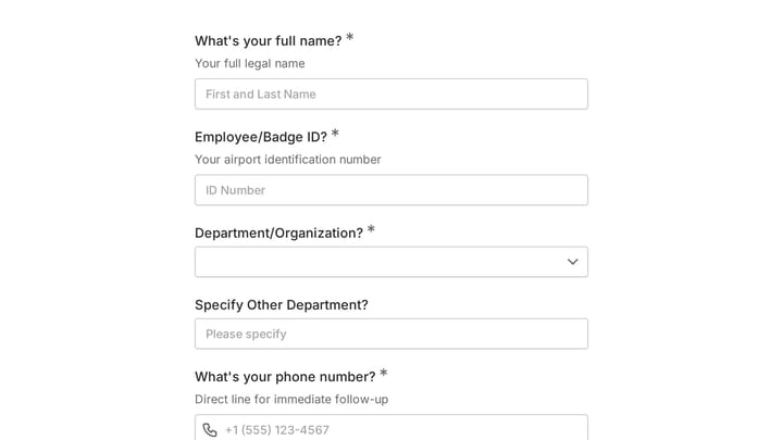 Airport Security Threat Report preview