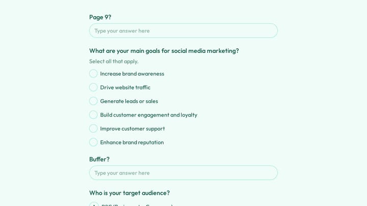 Social Media Marketing Quiz preview