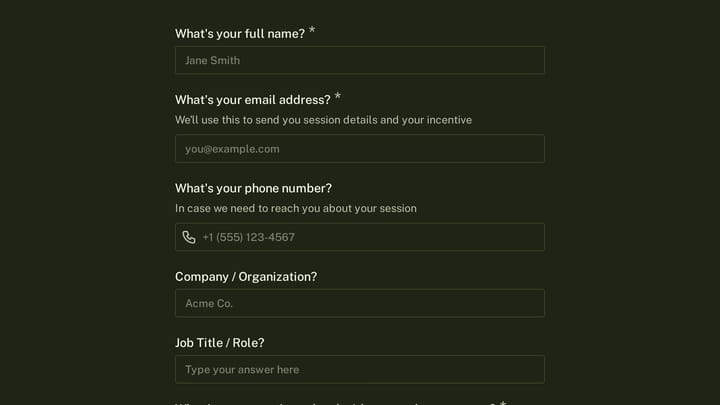 Beta Program User Testing Session preview
