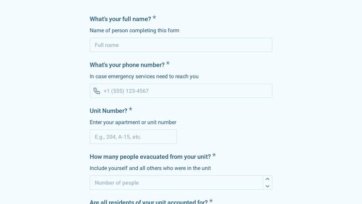Fire Evacuation Check-In preview