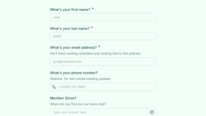 Book Club Membership Renewal preview