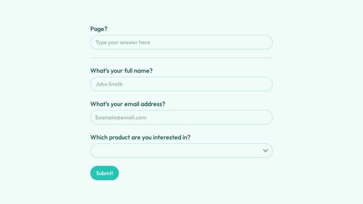 Out of Stock Notification Signup Form preview