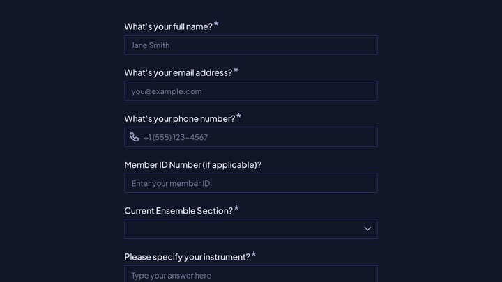 Membership Cancellation Request preview