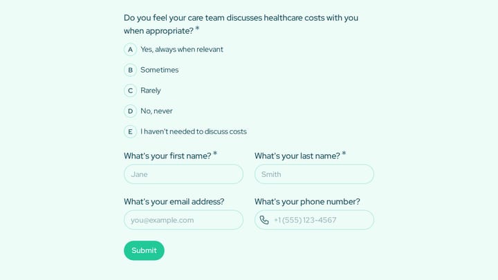 ACO Patient Attribution Survey preview