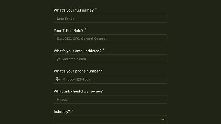Board Advisory Services Assessment preview