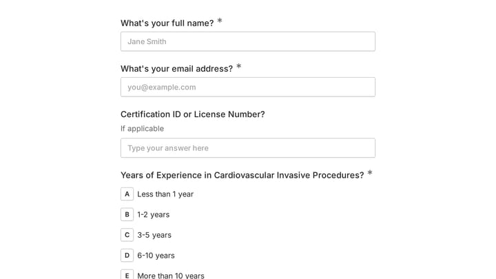 Cardiovascular Invasive Specialist Certification Quiz preview
