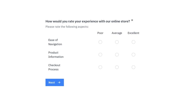 Customer Development Survey preview
