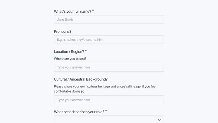 Ancestral Wisdom Collaboration Request preview