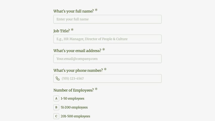 Employee Wellness Program Focus Group Recruitment preview