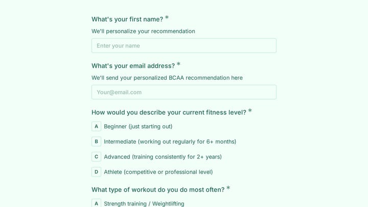 Find Your Perfect BCAA Supplement preview