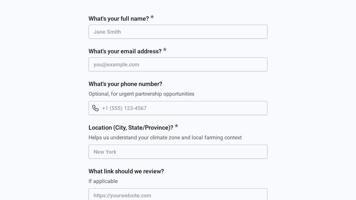 Backyard Chicken Keeper Sponsorship Application preview