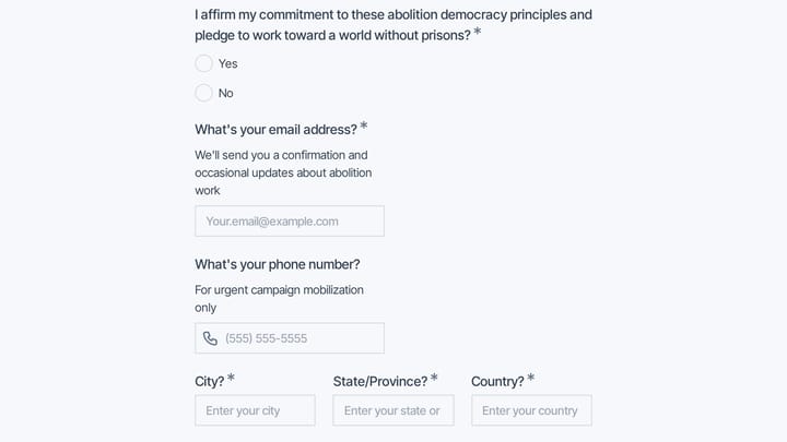 Abolition Democracy Pledge preview