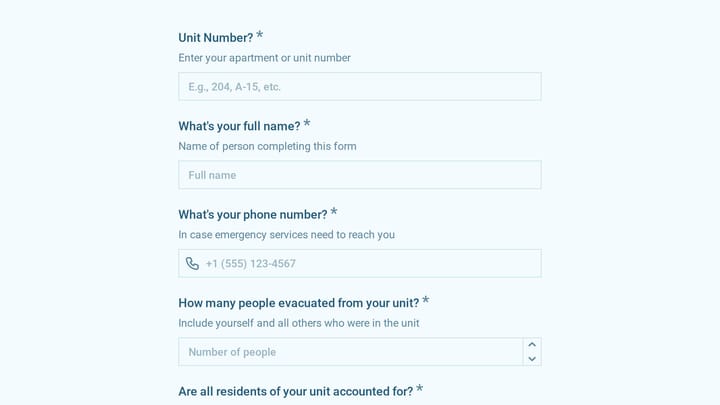 Fire Evacuation Check-In preview