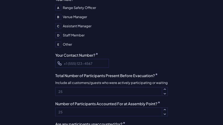 Emergency Evacuation Check-In preview