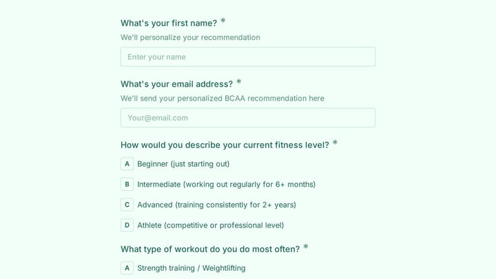 Find Your Perfect BCAA Supplement preview