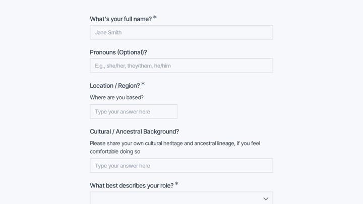 Ancestral Wisdom Collaboration Request preview
