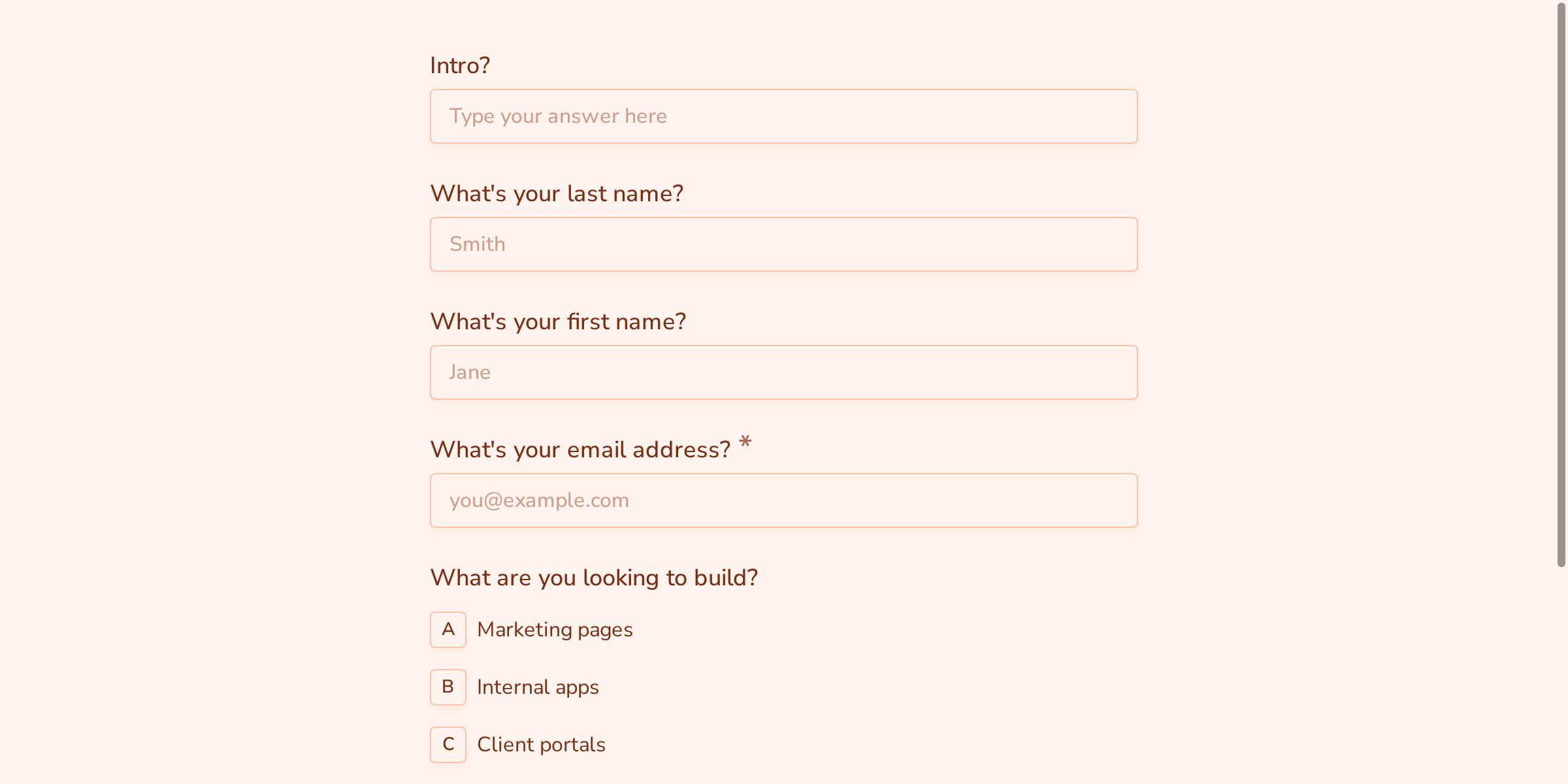 Project Request Form Template for Change Requests