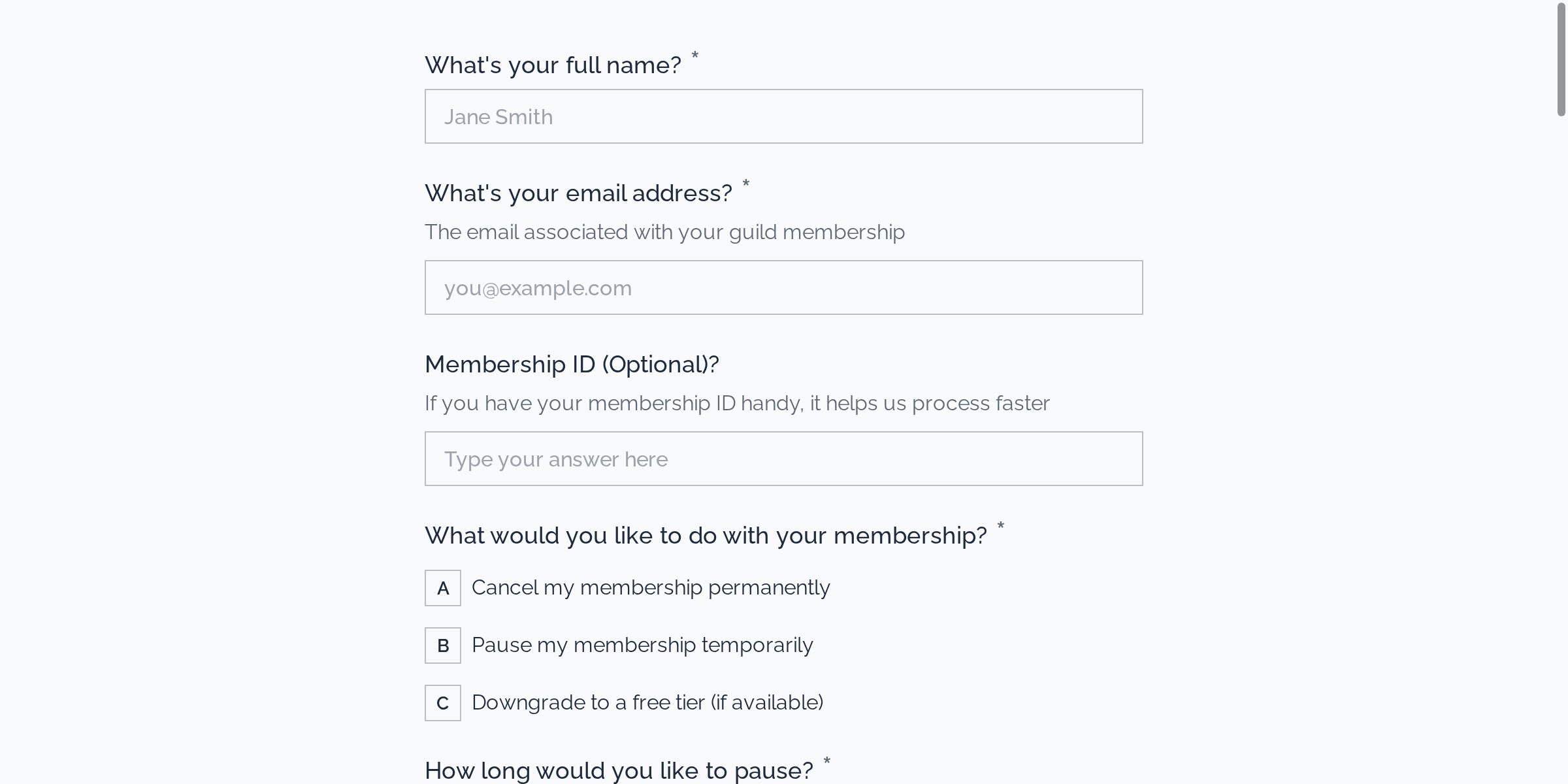 Beat Makers Guild Membership Resignation Form